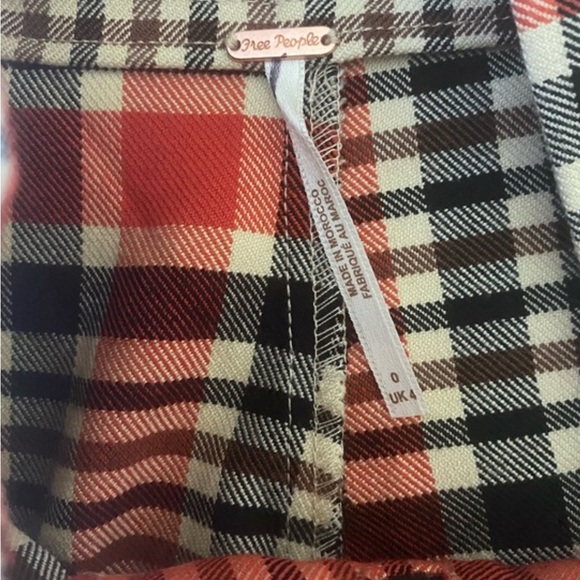 Free People "Mayfair" plaid shorts - Picture 3 of 4